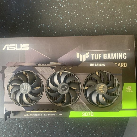 ASUS TUF Gaming GeForce RTX 3070 OC 8GB GDDR6 Graphics Card NON LHR - Picture 1 of 5
